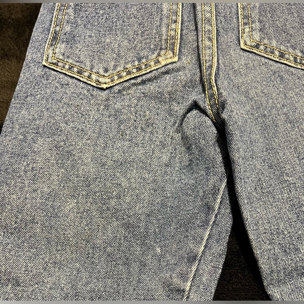 *True Vtg 80s 90s Guess size 5 Kids Blue Denim Jeans - Picture 8 of 8